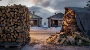 The behavioral link between how you stack firewood and your perception of preparedness for future unpredictable events