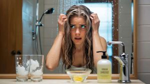 The hidden reason why your hair feels waxy and heavy immediately after washing is often due to hard water minerals, not product buildup